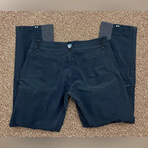 Men’s 34 x 32 Kuhl Klash Gotham Soft Shell Water Repellent Hybrid Tech Pants